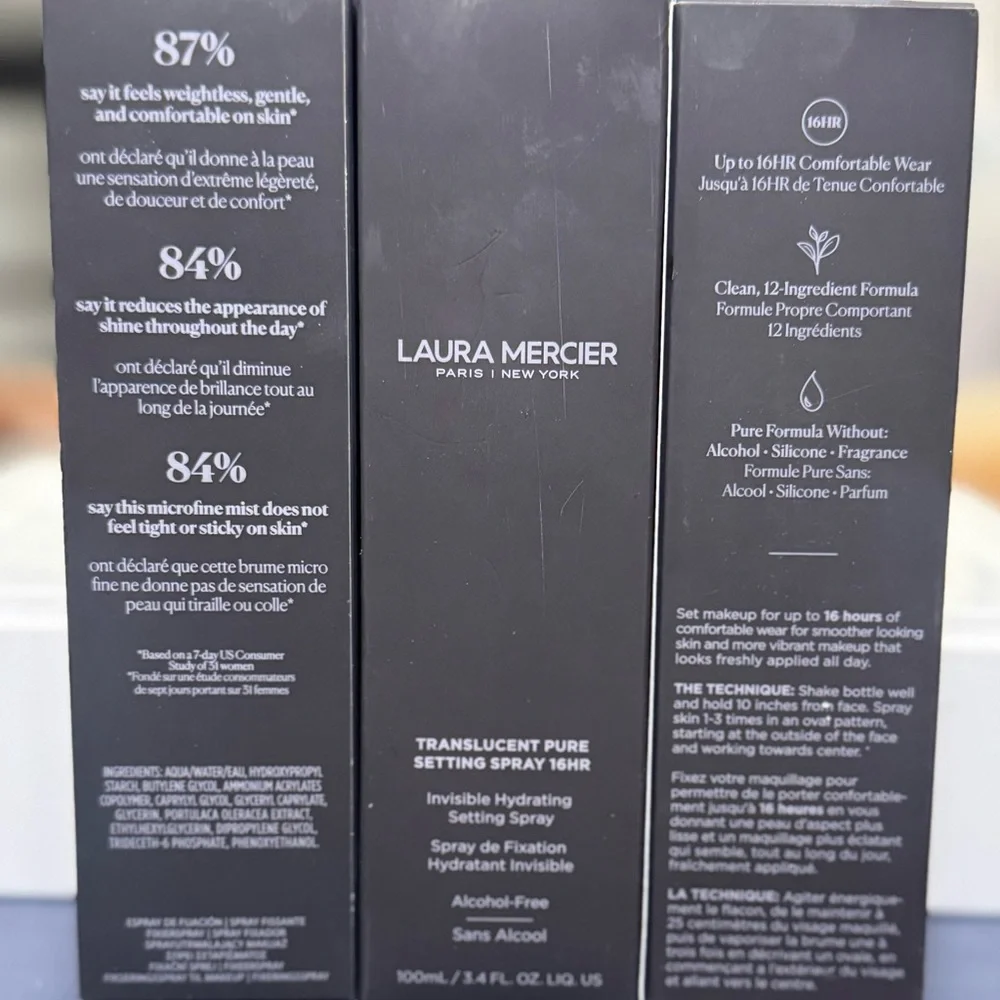 Laura Mercier Translucent Pure Setting Spray 16HR - Picture 2 of 2